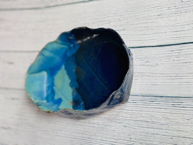 Thumbnail: Handmade Blue Ceramic Bowl - Sky Blue