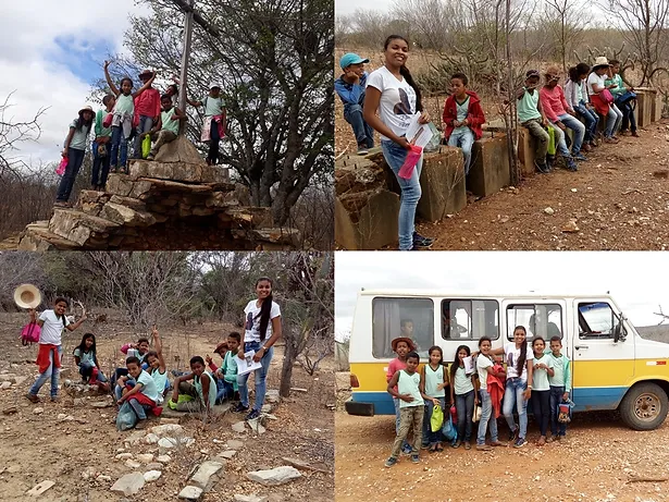 As Ruínas Do Povoado De Canudos Alunos Conhecem A Historia De Formosa E Visitam Ruinas Do Antigo