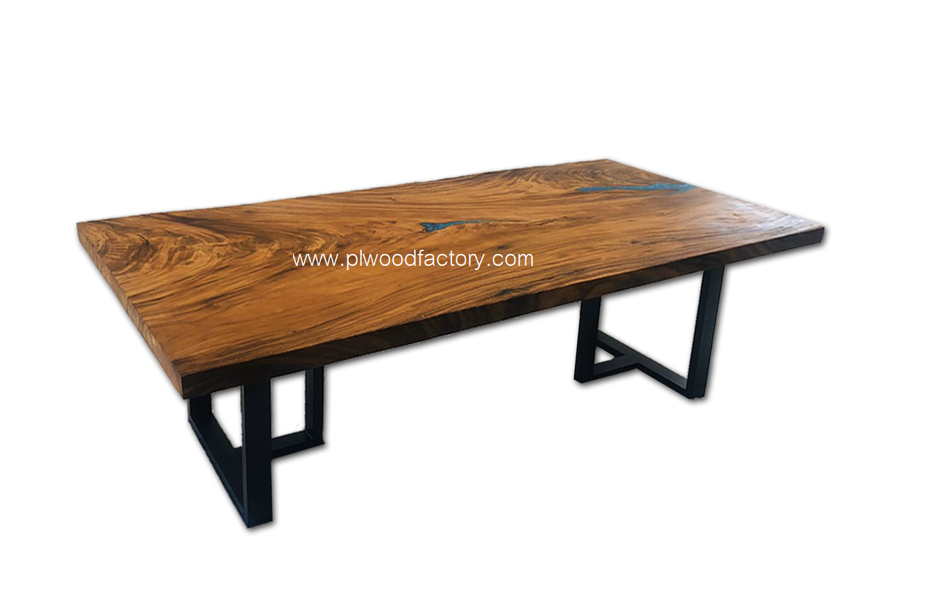 Acacia wood table
