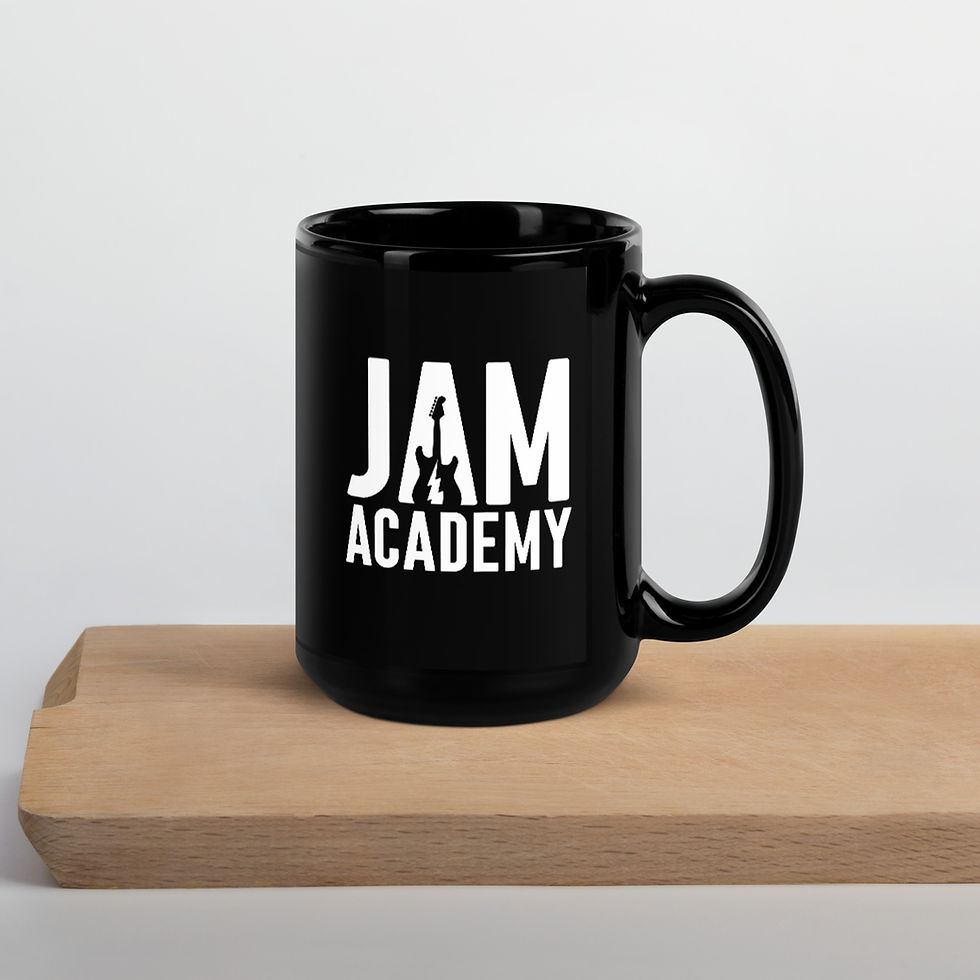 Thumbnail: Black Glossy JAMS Logo Mug 
