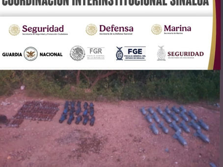 Grupo Interinstitucional asegura en Concordia 86 artefactos explosivos improvisados