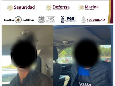 Grupo Interinstitucional detiene en Navolato a dos civiles con armas cortas, cargadores, cartuchos y una motocicleta con reporte de robo