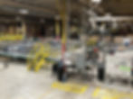 Nesters (packaging stations) 425 Moulding line