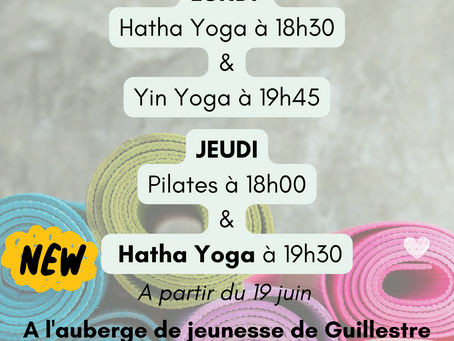 Nouveau créneau de Hatha yoga !