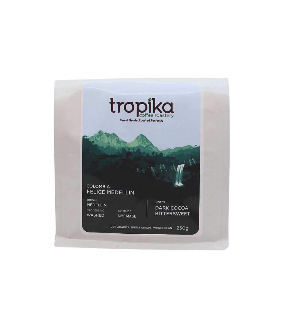 Küçük resim: Kolombiya Supremo Felice Mendellin 250g