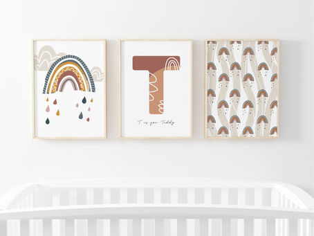 Revamping my Dotty Range for a Rustic Boho Nursery