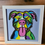 Thumbnail: XL Bully Shadow Box 3D Art - Framed