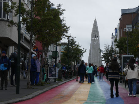 Exploring Downtown Reykjavik