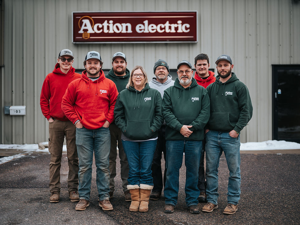 Action Electric of Sauk County's Team