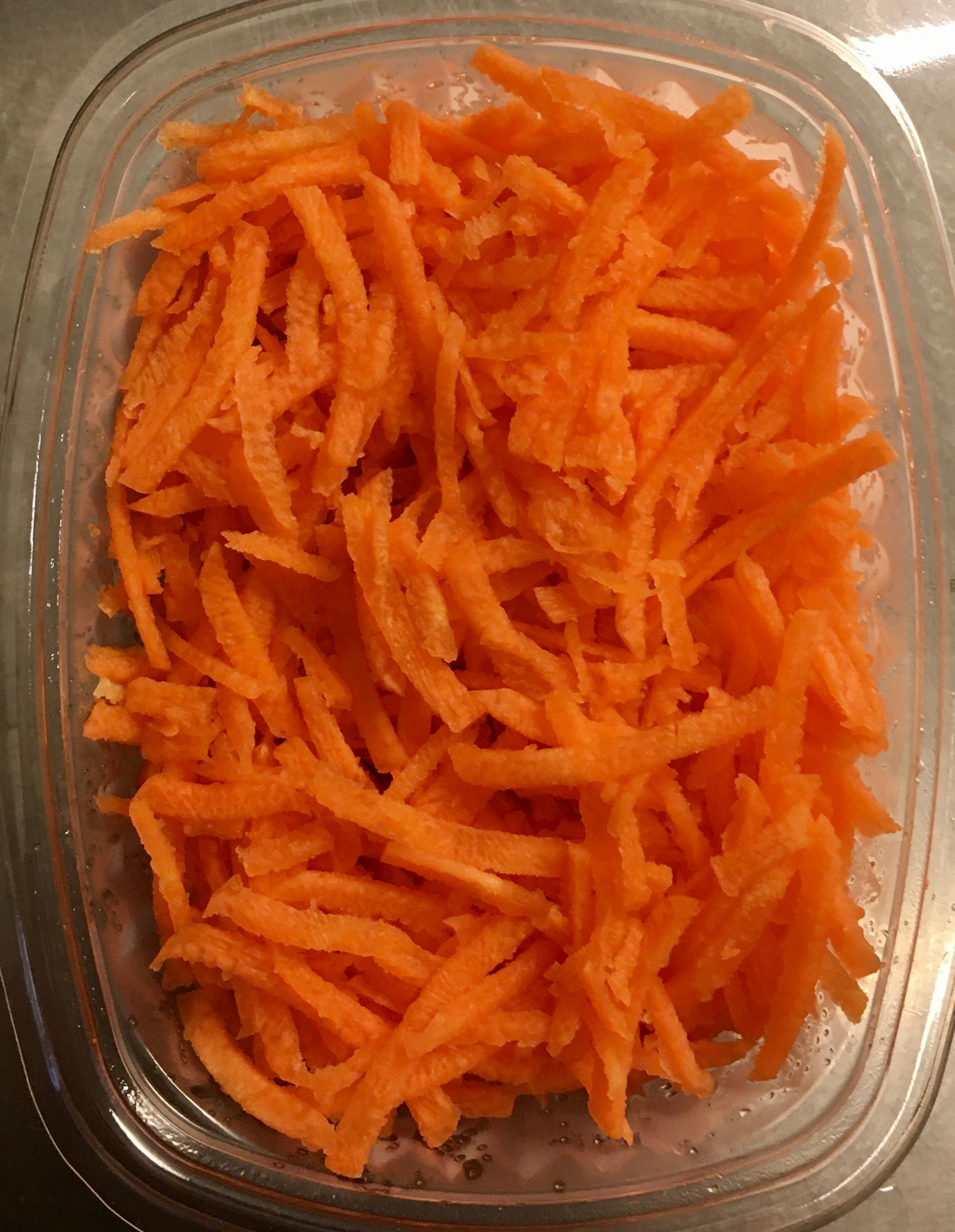 Carote alla julienne