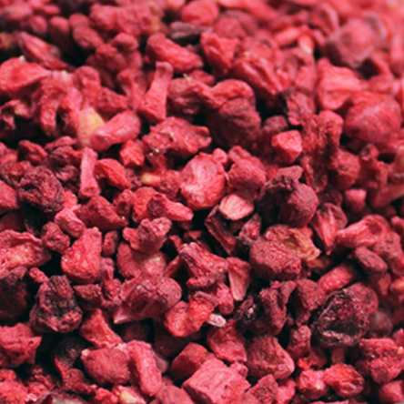 Thumbnail: raspberry pieces