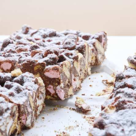 Thumbnail: rocky road slice