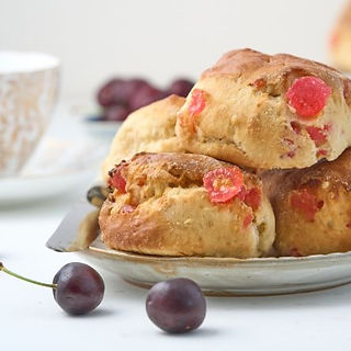 cherry scones