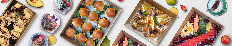 Arranged Food and Objects