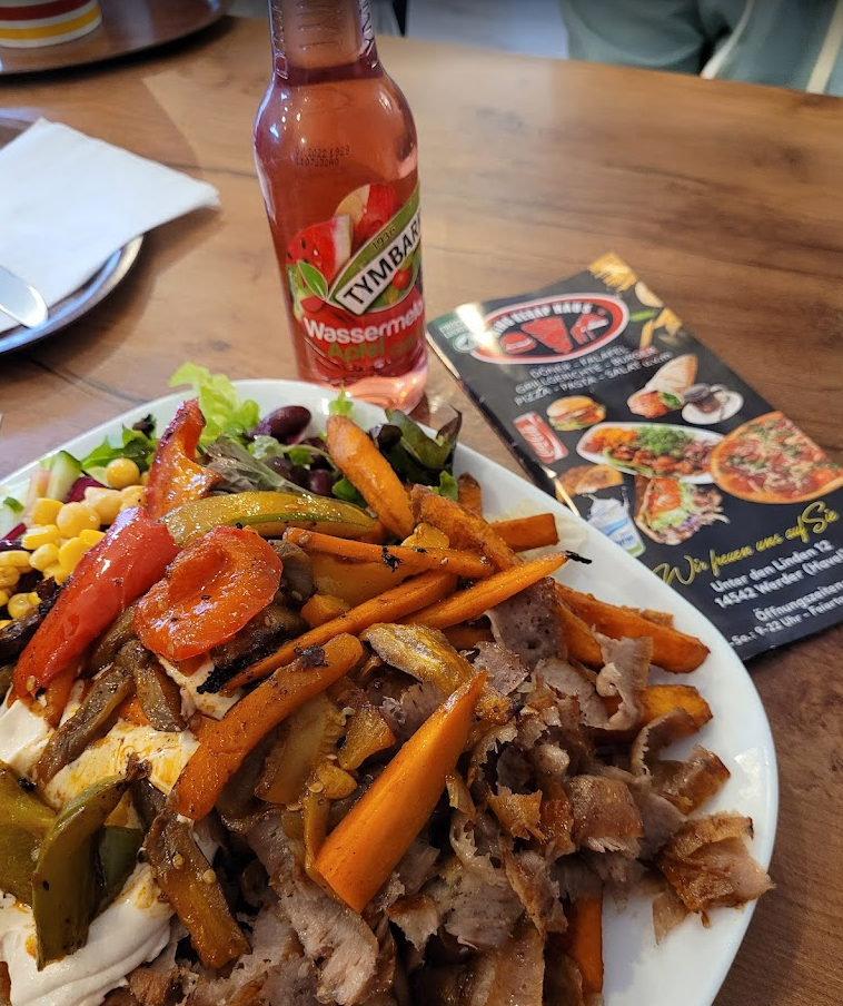 Arranged Food and Objects