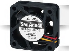 SANYO DENKI Launches 40 x 40 x 15 mm and 52 x 52 x 15 mm DC Fans with Industry's Lowest Noise Level