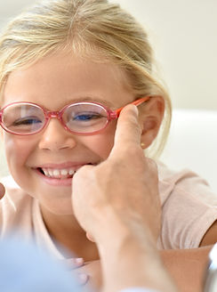 Child Wearing Glasses