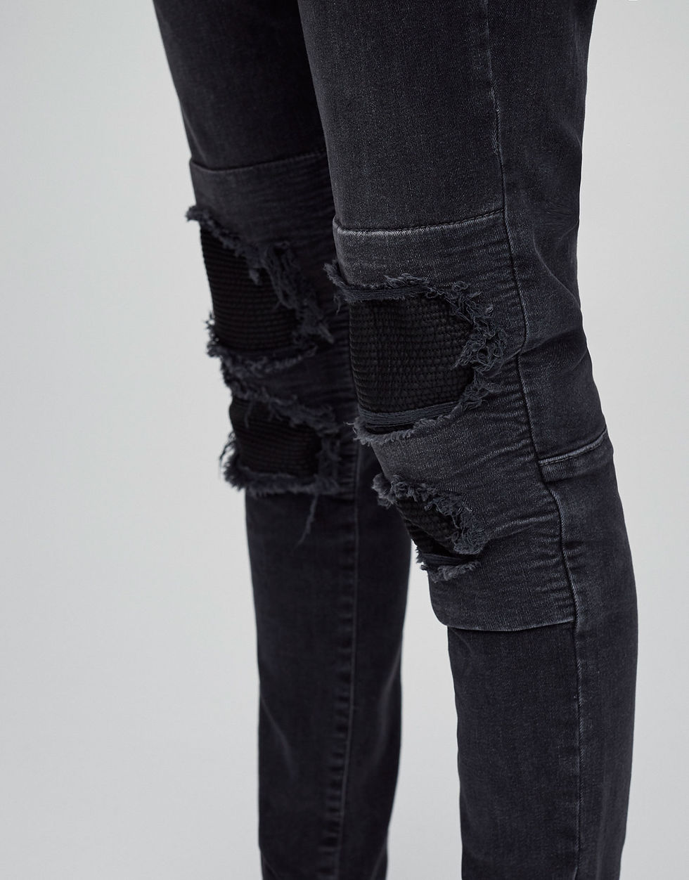 Thumbnail: Super Skinny Jean with Distressed Knee