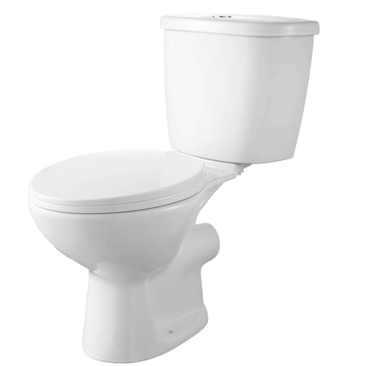Macerating Toilet System with Powerful 500W Macerator Pump, Rear Discharge and U