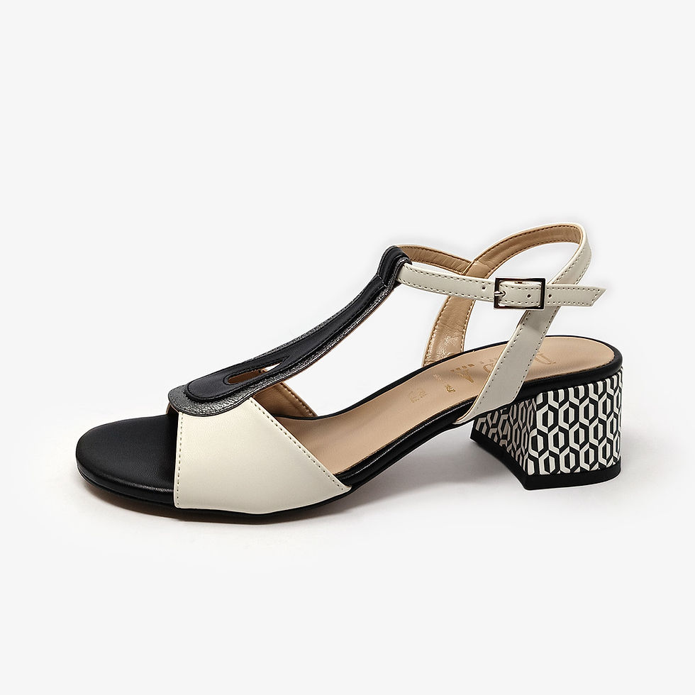 DADA - Sandali Black and White