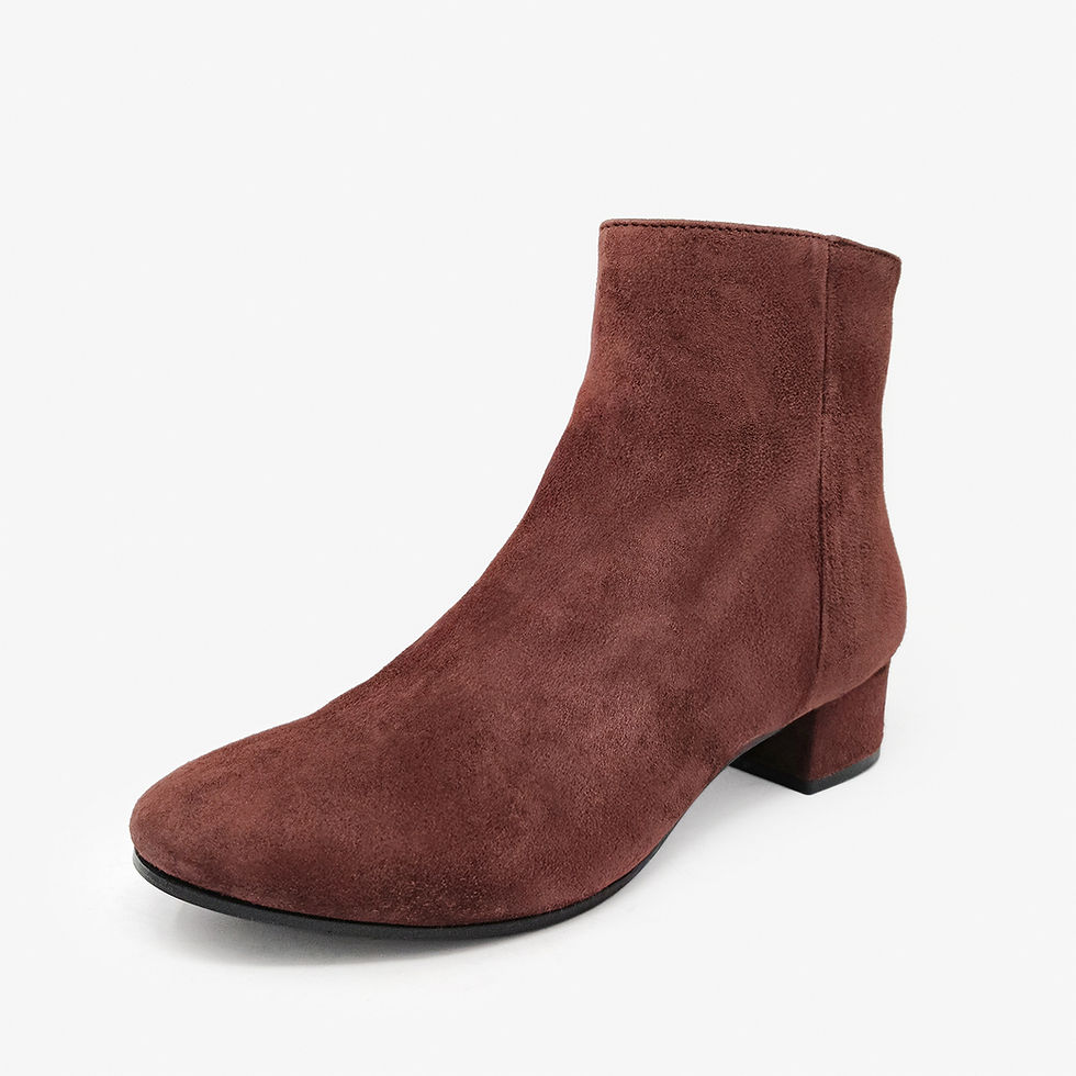 DADA - Stivaletti scamosciati con punta arrotondata - Vari Colori