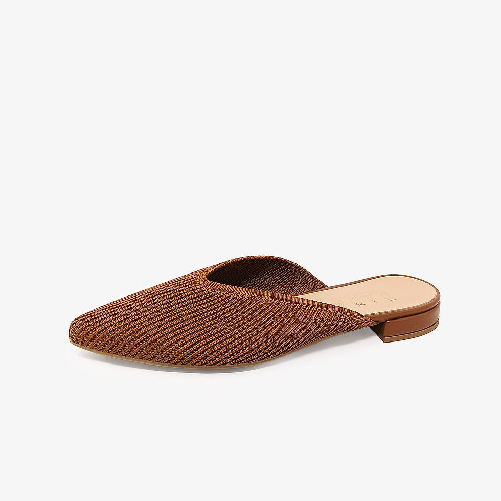 DADA - Ballerine a sabot - Cuoio, Nero