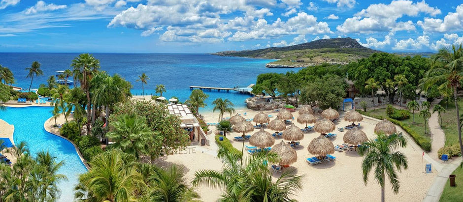 Curacao - an island off the coast of Venezuela