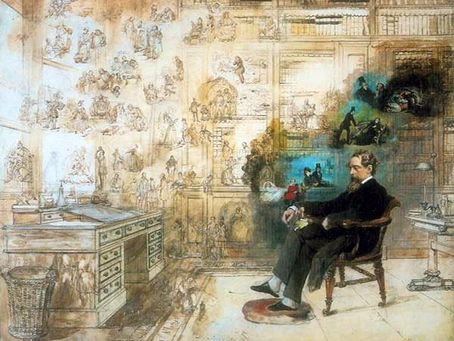 Charles Dickens describes his inspiration for A Christmas Carol