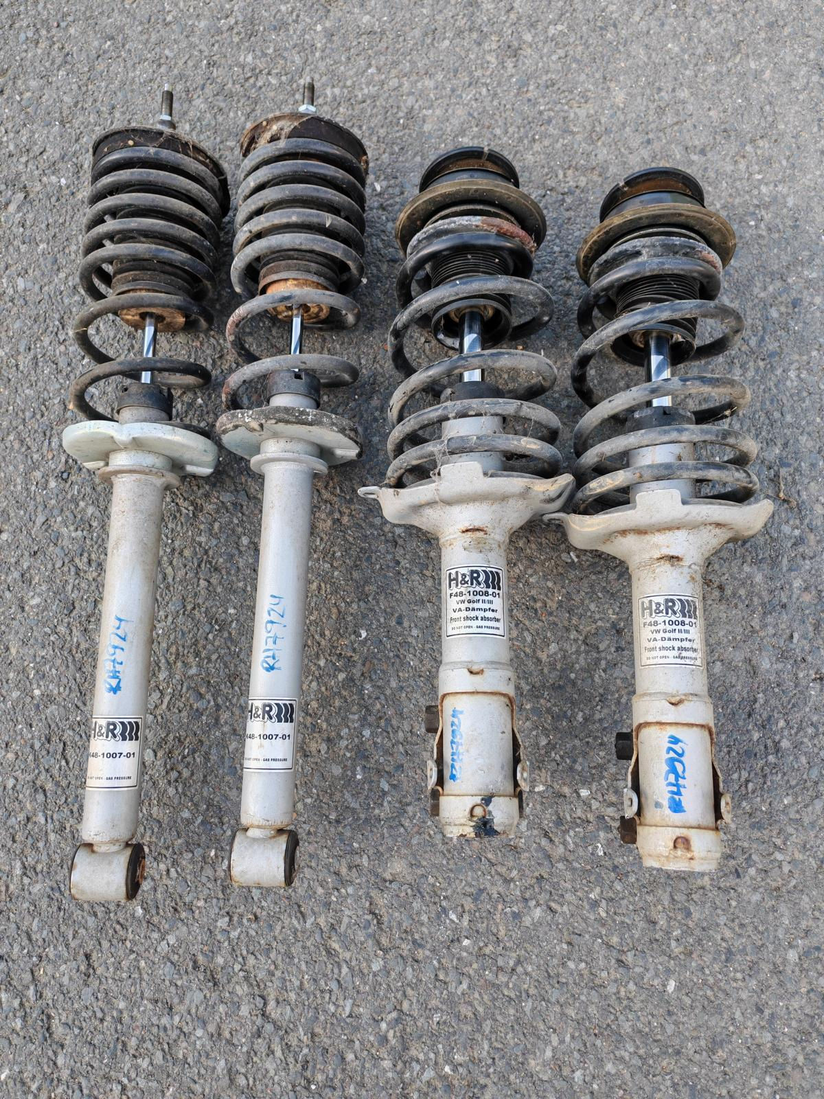 HR H&R H+R SPORTFAHRWERK GOLF 2 3 VENTO CUP KIT CUPKIT GT GTI