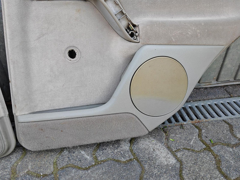 Miniaturbild: GOLF 3 VENTO BEIGE HELL BIBER GRAU DOORBOARDS TÜRTASCHEN ABLAGEN