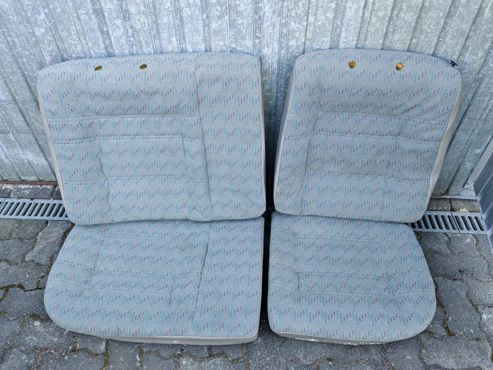 GOLF 3 SITZPOLSTER RÜCKBANK POLSTER HINTEN BEIGE HELL SITZBEZÜGE
