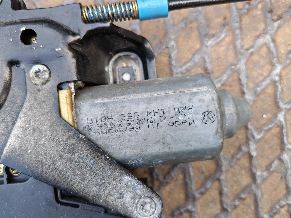 Miniaturbild: GOLF 3 VENTO EFH FENSTERHEBER LINKS FAHRERSEITE ELEKTRISCH SEILZUG MOTOR