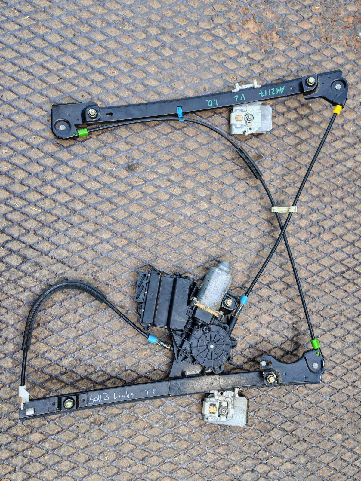 GOLF 3 VENTO EFH FENSTERHEBER LINKS FAHRERSEITE ELEKTRISCH SEILZUG MOTOR