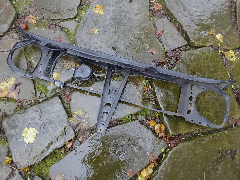 Miniaturbild: GOLF 2 19E MK2 SCHLOSSTRÄGER FRONT BLECH HAUBENSCHLOSS KÜHLER MASKE BLENDE