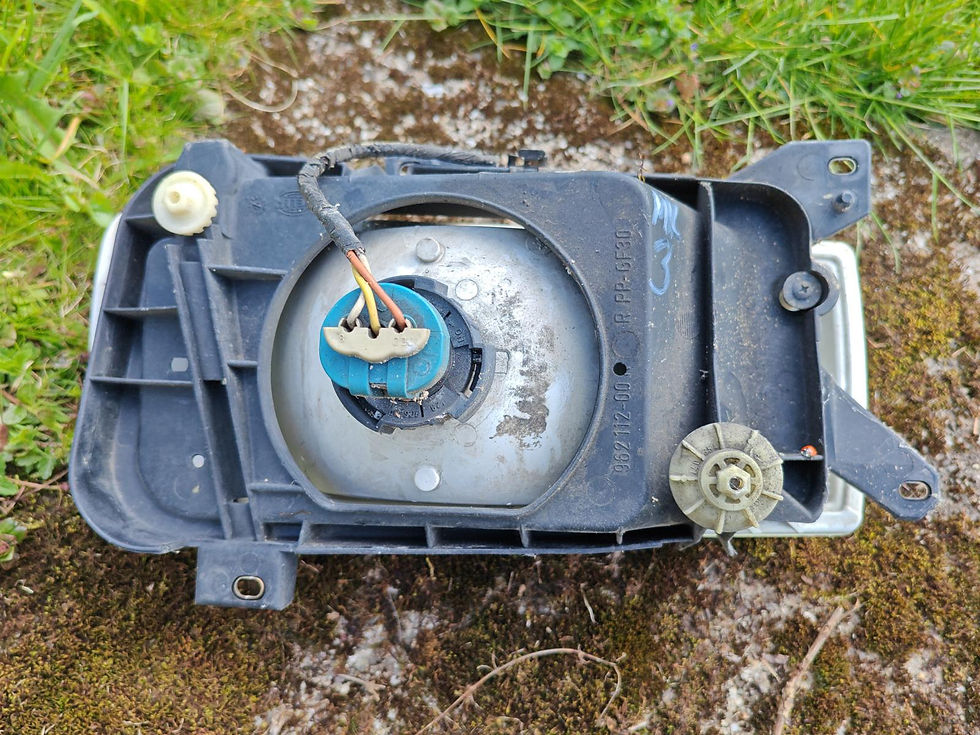 Miniaturbild: JETTA MK3 VENTO US SCHEINWERFER ORIGINAL HELLA USA SELTEN HECHO EN MEXICO