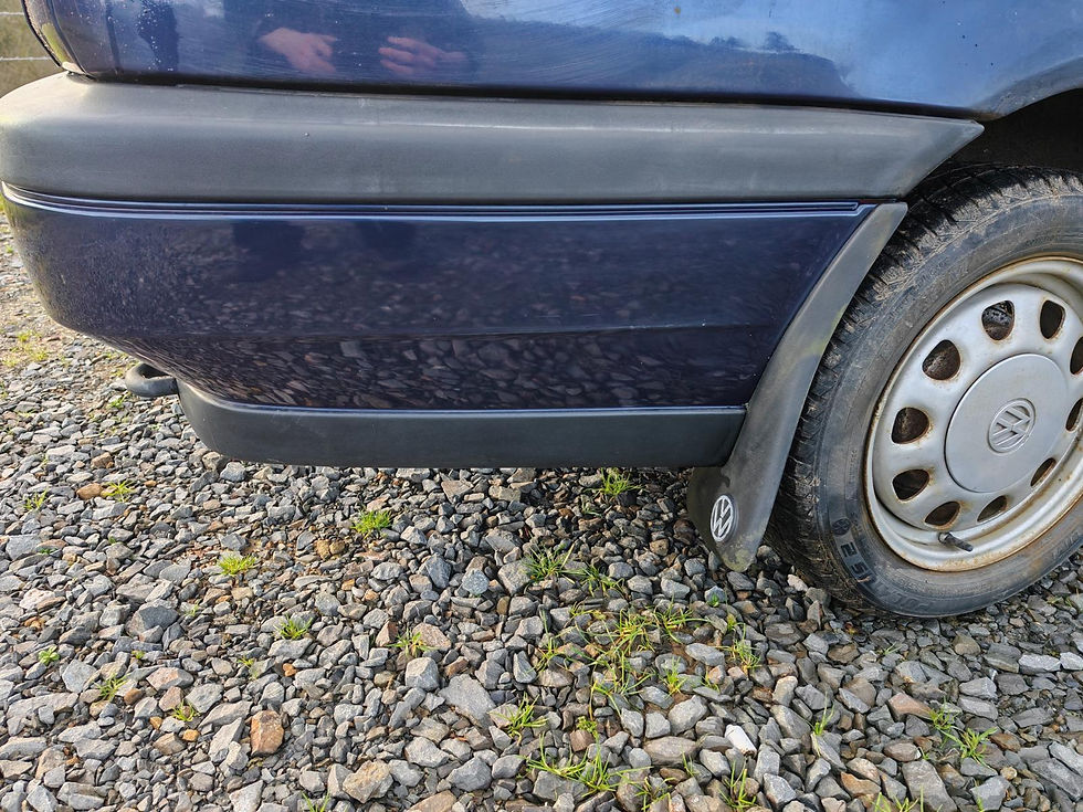 Miniaturbild: VW VENTO HECKSTOßSTANGE STOßSTANGE HINTEN LC5L BLAU
