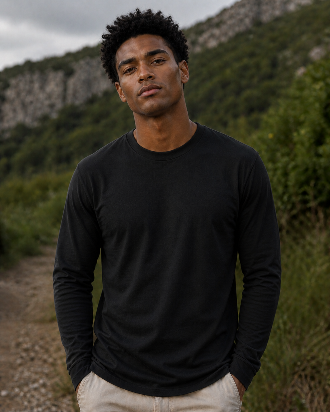 Black Long Sleeve Shirt