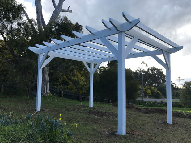 White Pergola
