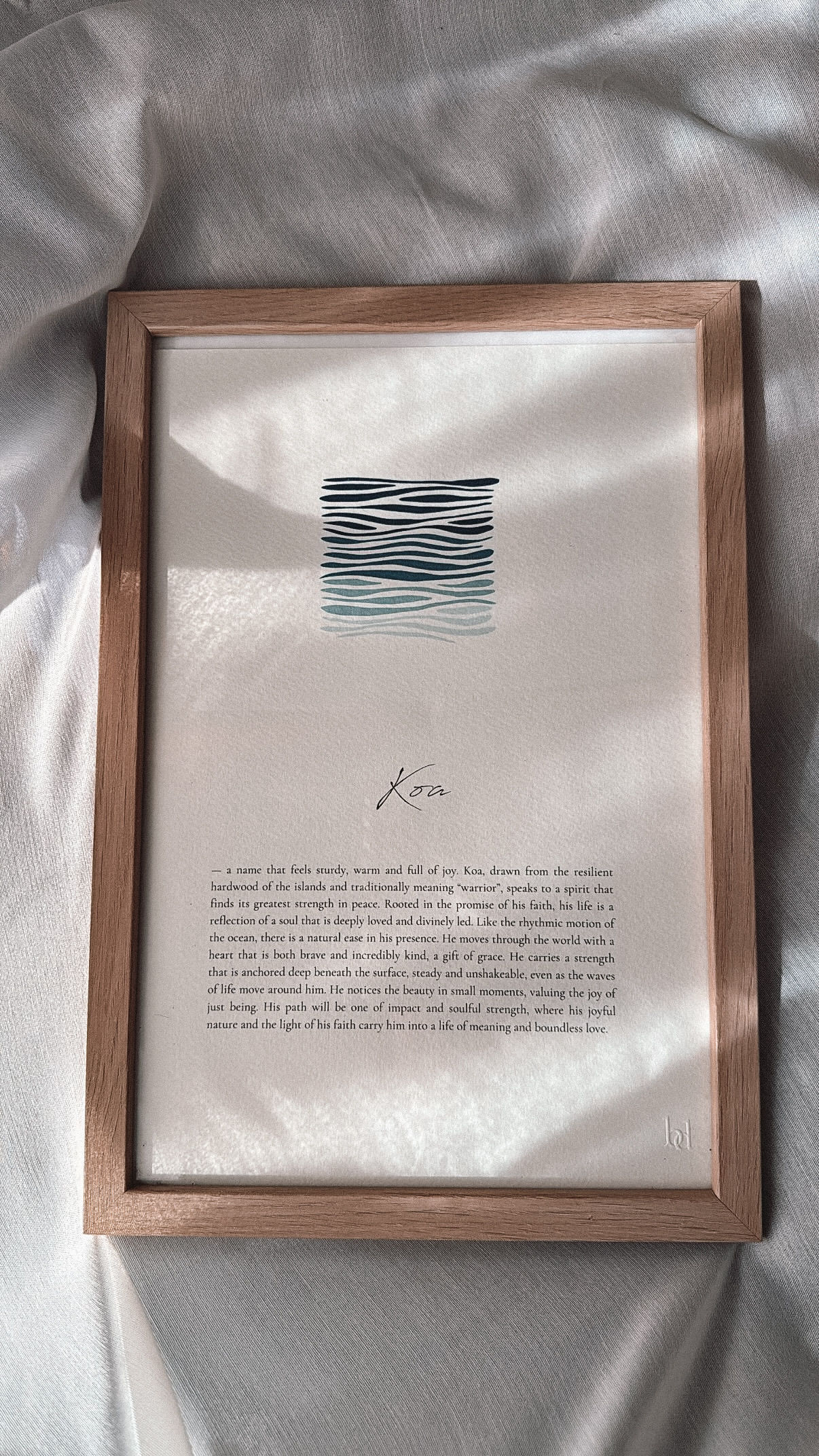 Custom Namesake Print