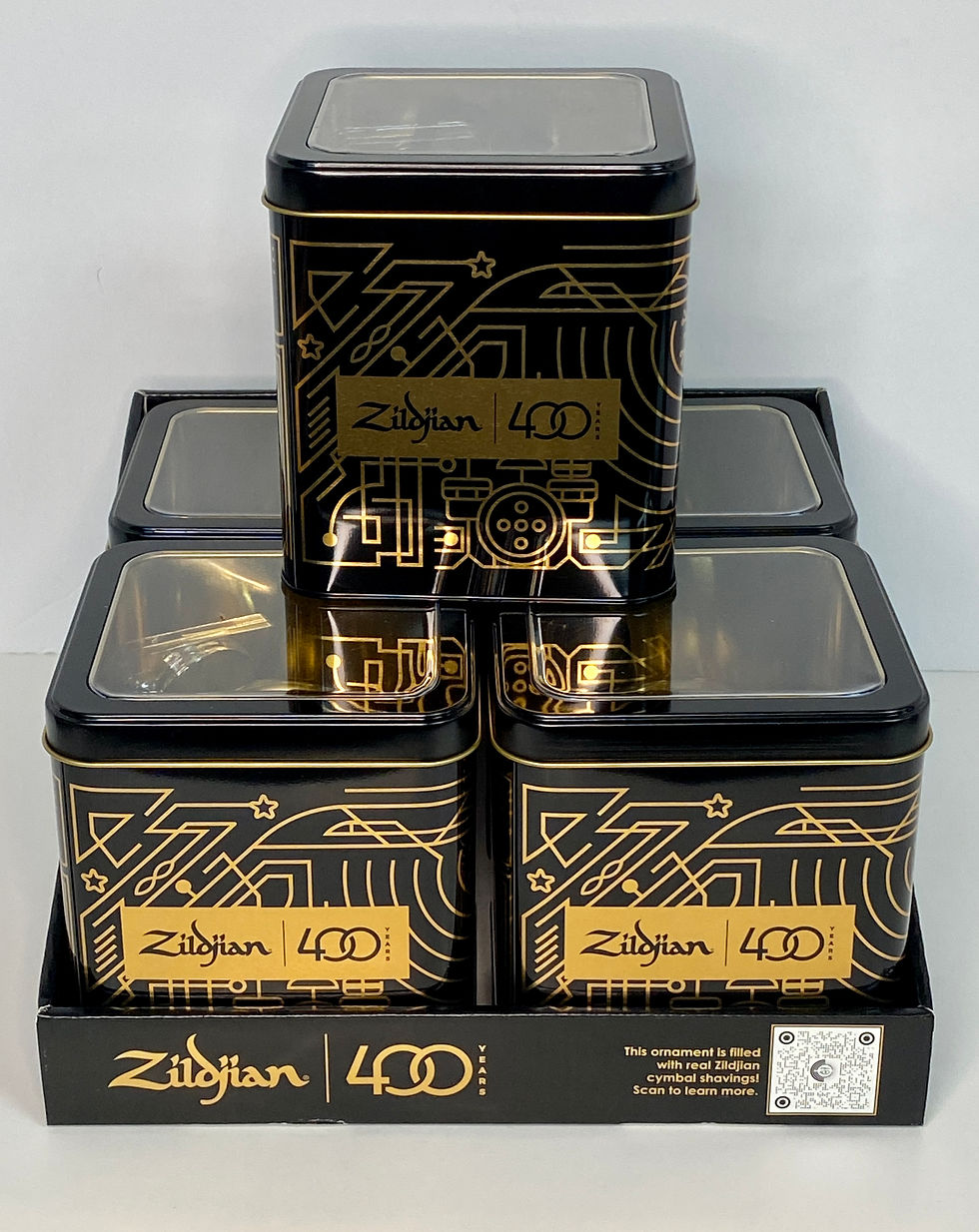 Thumbnail: Zildjian Limited-Edition 400th Anniversary Glass Ornament