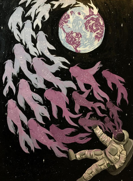 22 Lila Gordon/ @pigeonwithpaint