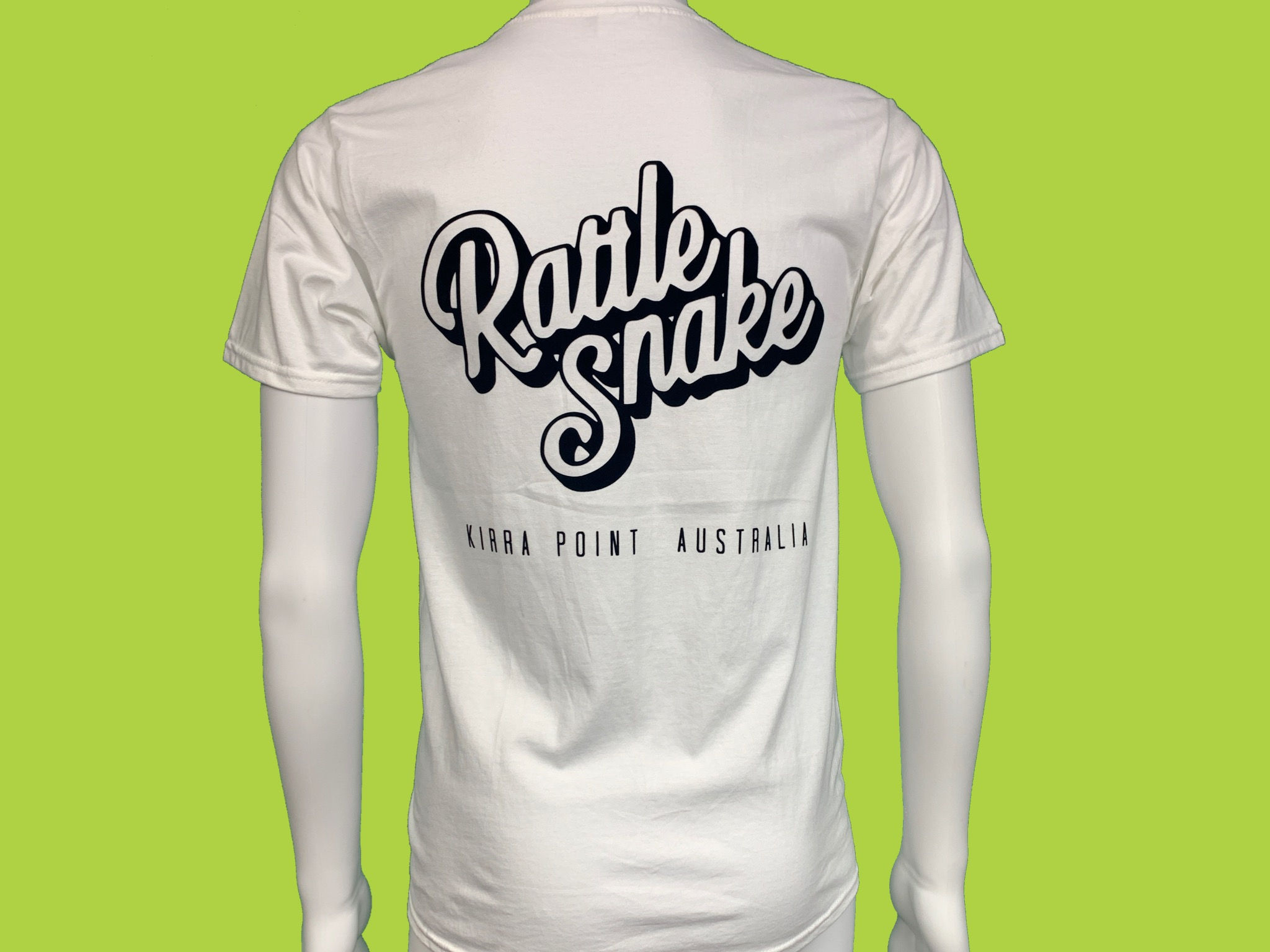 Rattlesnake Double Logo 'The Jonny' Staple (White)