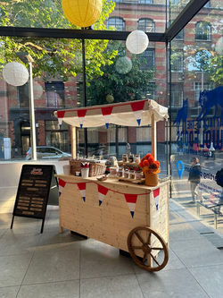 Rustic Waffle Bar hire