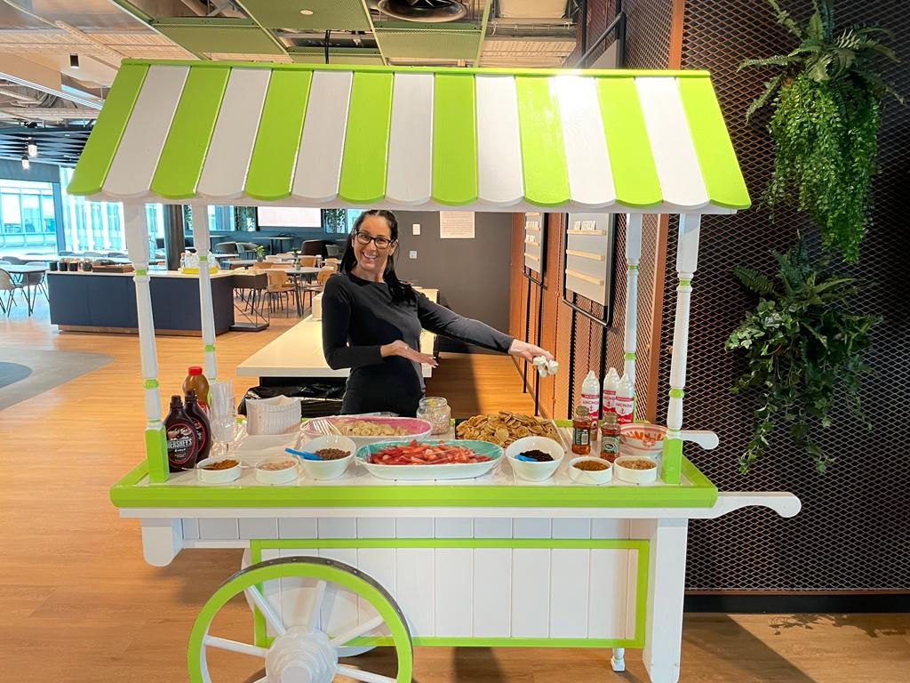 Mini Dutch Pancakes Cart 