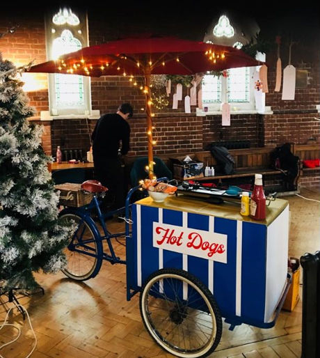 Mobile catering Hot Dog Cart Hire Service 