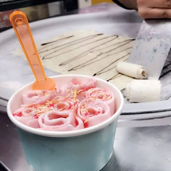 Ice Cream Rolls Hire Nationwide Love Candy Floss Events