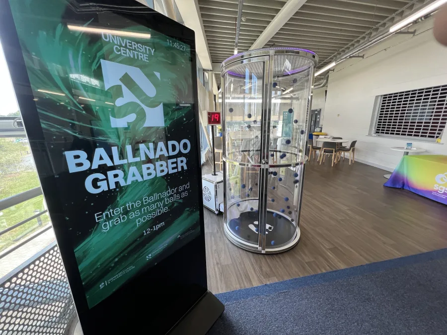 Ballnado hire custom branded