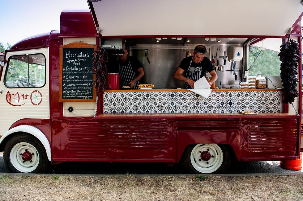 Vintage authentic Spanish Catering