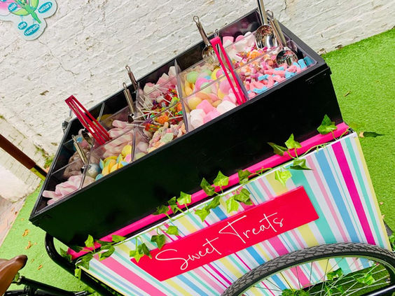Sweet Bike stall hire for events