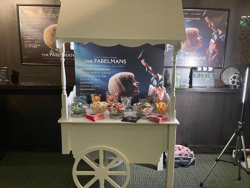 Custom Branded Sweet Cart Hire 